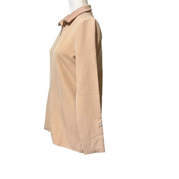 Adidas Jacket Size XSmall Pink Zip-Up Long-Sleeve Lined - Picture 7 of 12